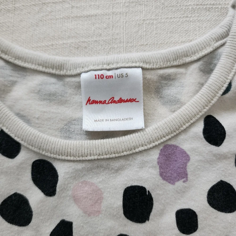 Hanna andersson paint polka dot dress 5t PLAY
